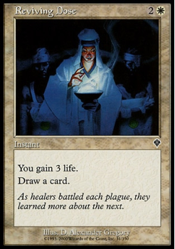 Reviving Dose single card from Magic the Gathering