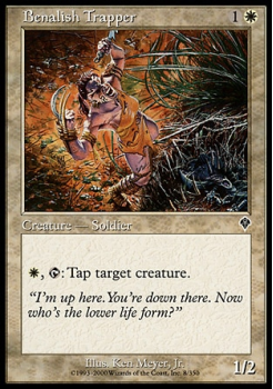 Benalish Trapper single card from Magic the Gathering