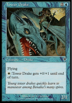 Tower Drake single card from Magic the Gathering