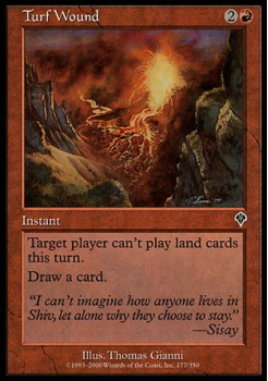 Turf Wound single card from Magic the Gathering