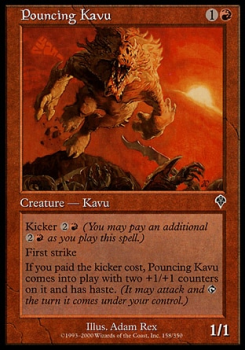Pouncing Kavu single card from Magic the Gathering