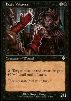 Hate Weaver single card from Magic the Gathering