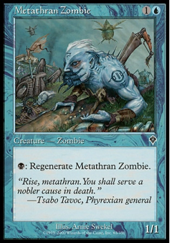 Metathran Zombie single card from Magic the Gathering
