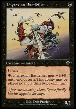 Phyrexian Battleflies single card from Magic the Gathering