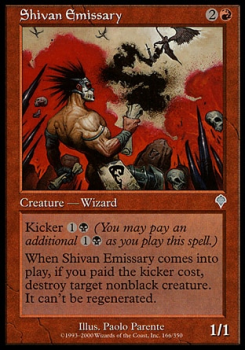 Shivan Emissary single card from Magic the Gathering