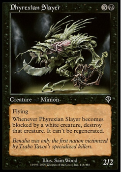 Phyrexian Slayer single card from Magic the Gathering