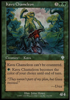 Kavu Chameleon single card from Magic the Gathering