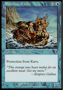 Shoreline Raider single card from Magic the Gathering
