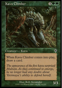 Kavu Climber single card from Magic the Gathering