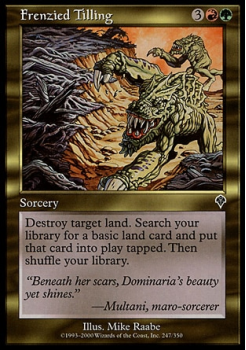 Frenzied Tilling single card from Magic the Gathering