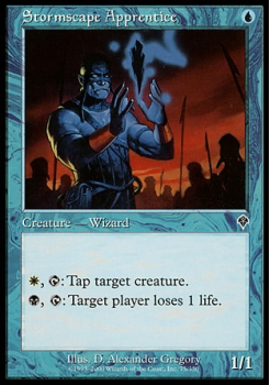 Stormscape Apprentice single card from Magic the Gathering