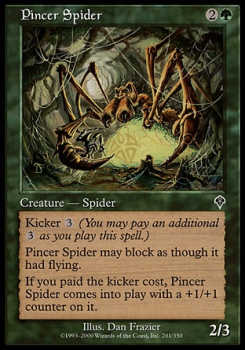 Pincer Spider single card from Magic the Gathering