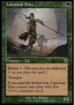 Llanowar Elite single card from Magic the Gathering
