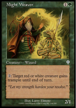 Might Weaver single card from Magic the Gathering