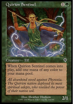 Quirion Sentinel single card from Magic the Gathering