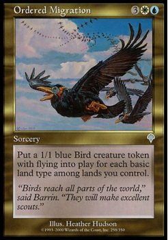 Ordered Migration single card from Magic the Gathering