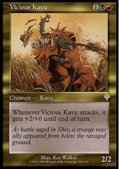 Vicious Kavu single card from Magic the Gathering