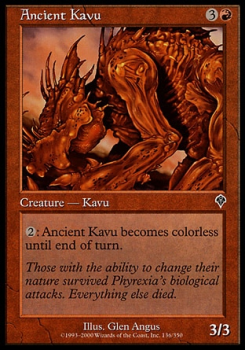 Ancient Kavu single card from Magic the Gathering