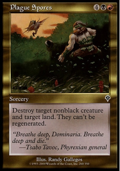 Plague Spores single card from Magic the Gathering