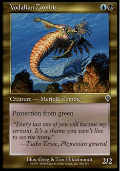 Vodalian Zombie single card from Magic the Gathering