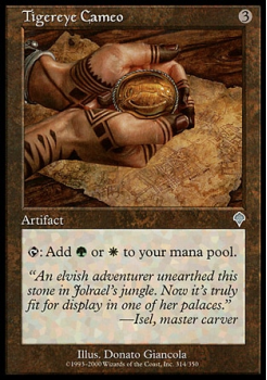 Tigereye Cameo single card from Magic the Gathering