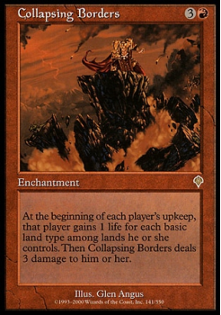 Collapsing Borders single card from Magic the Gathering