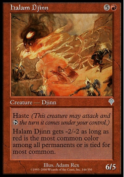 Halam Djinn single card from Magic the Gathering
