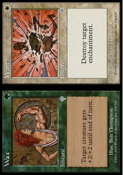 Wax Wane single card from Magic the Gathering