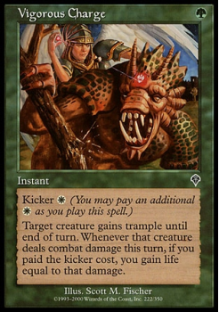 Vigorous Charge single card from Magic the Gathering