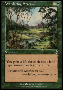 Wandering Stream single card from Magic the Gathering
