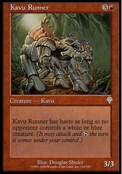 Kavu Runner single card from Magic the Gathering