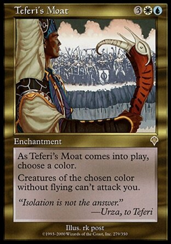 Teferi's Moat (FOIL) : INVASION 279/350 - Magic the Gathering Single Card
