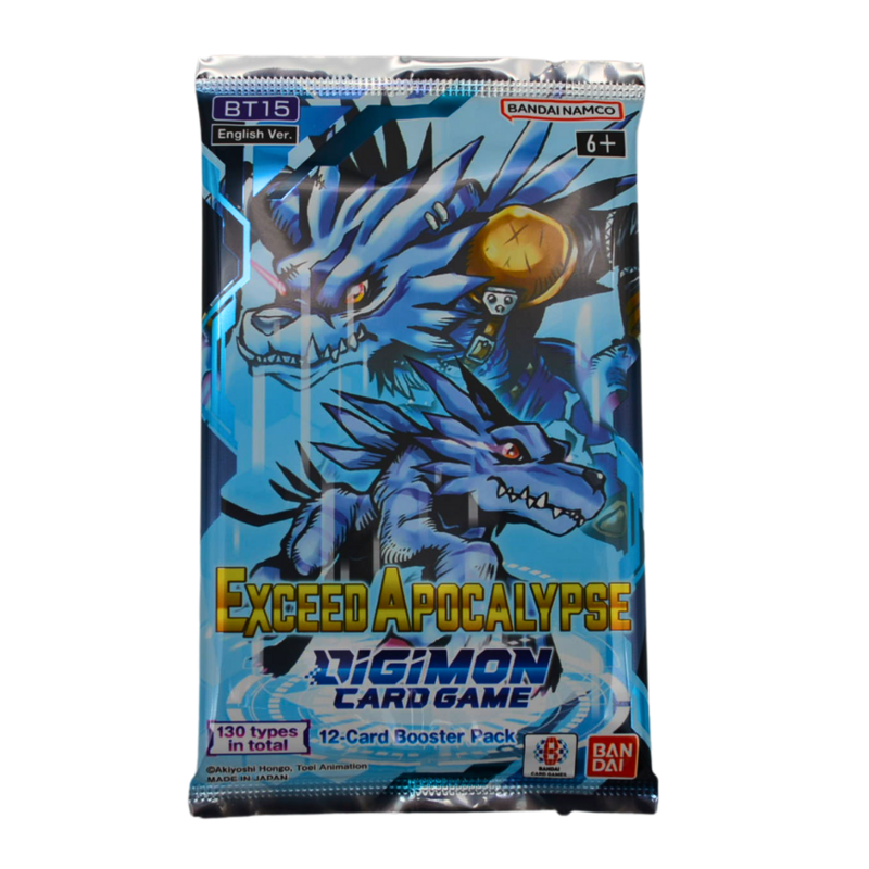 Exceed Apocalypse Booster Pack | Digimon TCG | Chaos Cards Exceed Apocalypse Booster Pack | Digimon TCG | Chaos Cards