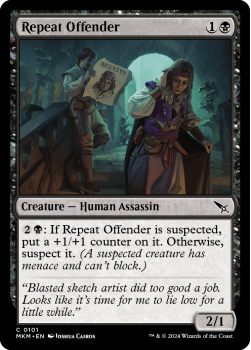 Repeat Offender (FOIL) single card from Magic the Gathering