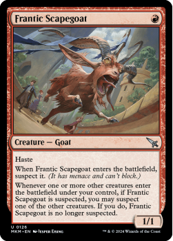 Frantic Scapegoat (FOIL) single card from Magic the Gathering