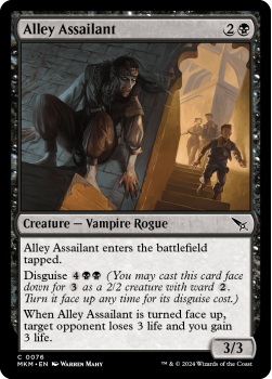 Alley Assailant (FOIL) single card from Magic the Gathering