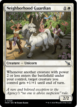 Neighborhood Guardian (FOIL) single card from Magic the Gathering