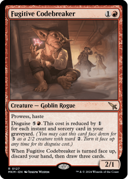 Fugitive Codebreaker (FOIL) single card from Magic the Gathering