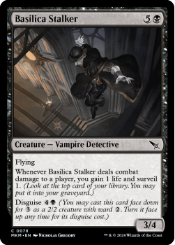 Basilica Stalker (FOIL) single card from Magic the Gathering