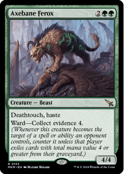 Axebane Ferox single card from Magic the Gathering