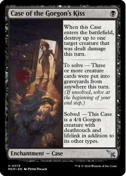 Case of the Gorgon's Kiss (FOIL) single card from Magic the Gathering