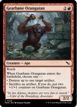 Gearbane Orangutan (FOIL) single card from Magic the Gathering