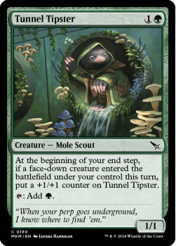 Tunnel Tipster (FOIL) single card from Magic the Gathering