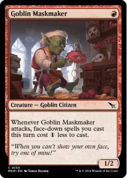 Goblin Maskmaker (FOIL) single card from Magic the Gathering