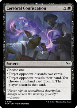 Cerebral Confiscation (FOIL) single card from Magic the Gathering