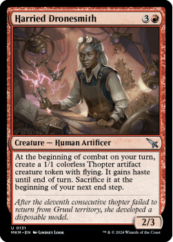 Harried Dronesmith (FOIL) single card from Magic the Gathering