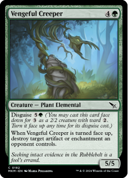 Vengeful Creeper (FOIL) single card from Magic the Gathering