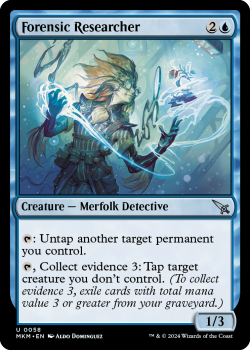 Forensic Researcher (FOIL) single card from Magic the Gathering