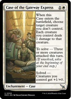 Case of the Gateway Express (FOIL) single card from Magic the Gathering