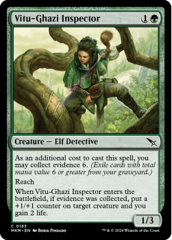 Vitu-Ghazi Inspector (FOIL) single card from Magic the Gathering